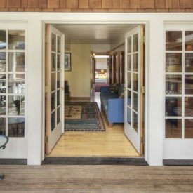 54476,Glass doors on wooden patio